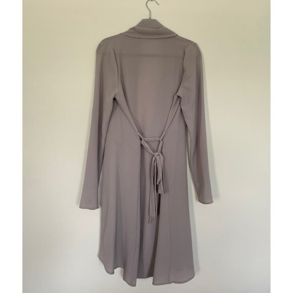 Seven Sisters Long Grey Cardigan - Picture 2 of 4